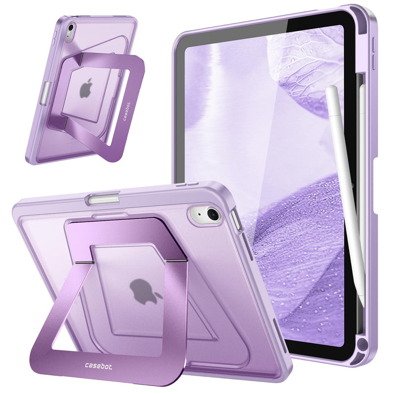 Fintie Shockproof Case for iPad 11th Gen (A16, 2025)/iPad 10th Gen, Slim Frosted Protective Cover with Multi-Angle Stand