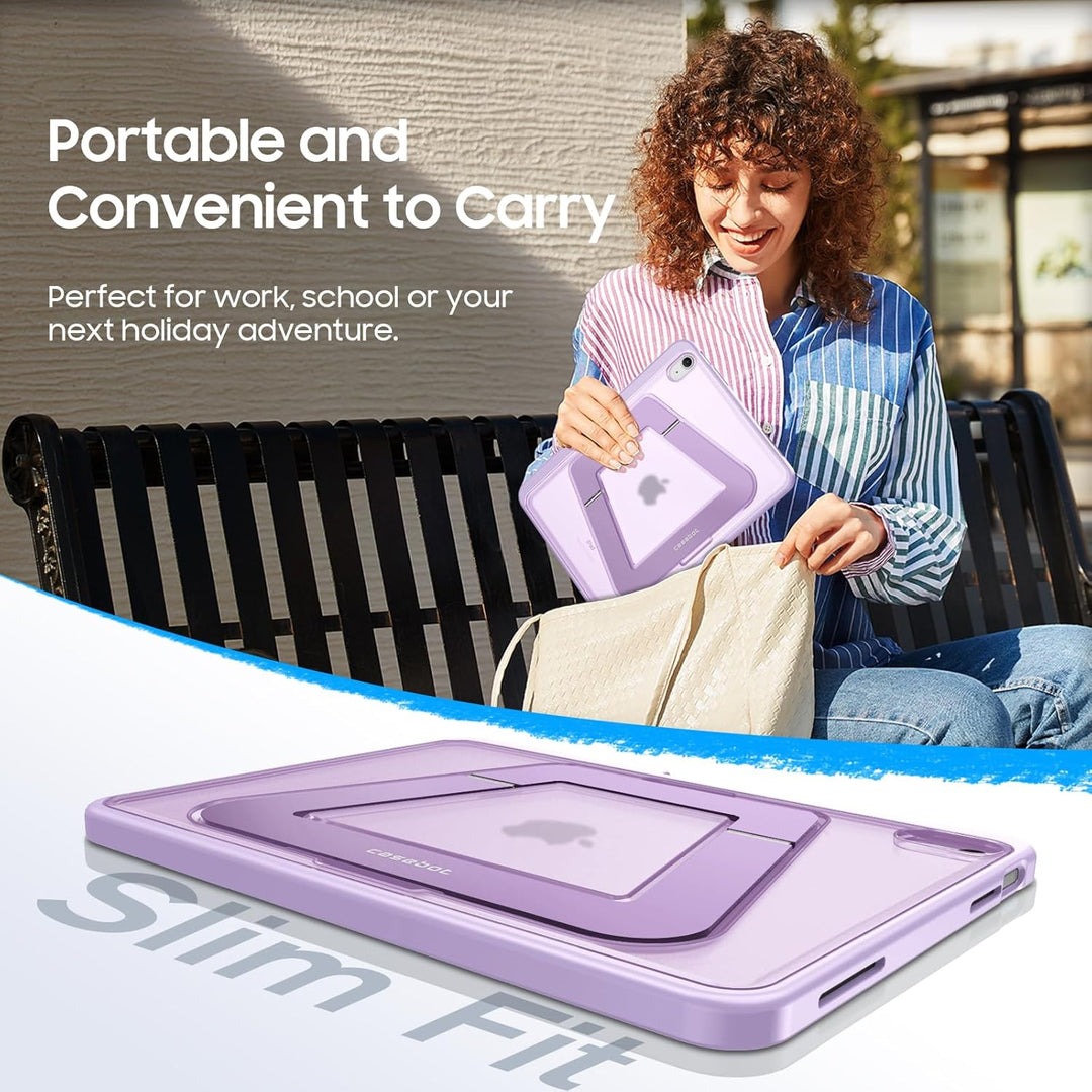 Fintie Shockproof Case for iPad 11th Gen (A16)/iPad 10th Gen, Slim Fro