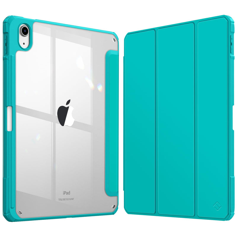 iPad 11th Gen A16 Chip 2025, iPad 10th Gen 10.9" 2022 Hybrid Slim Case w/ Pencil Holder | Fintie
