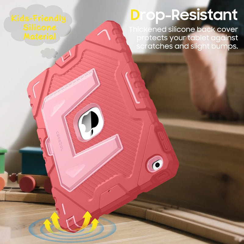 iPad 6th/5th Gen, iPad Air 2nd Gen Rugged Kickstand Case [3-Layer Protection] | Fintie