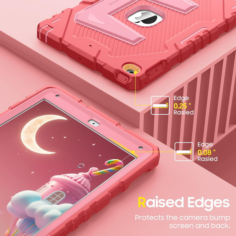 iPad 6th/5th Gen, iPad Air 2nd Gen Rugged Kickstand Case [3-Layer Protection] | Fintie