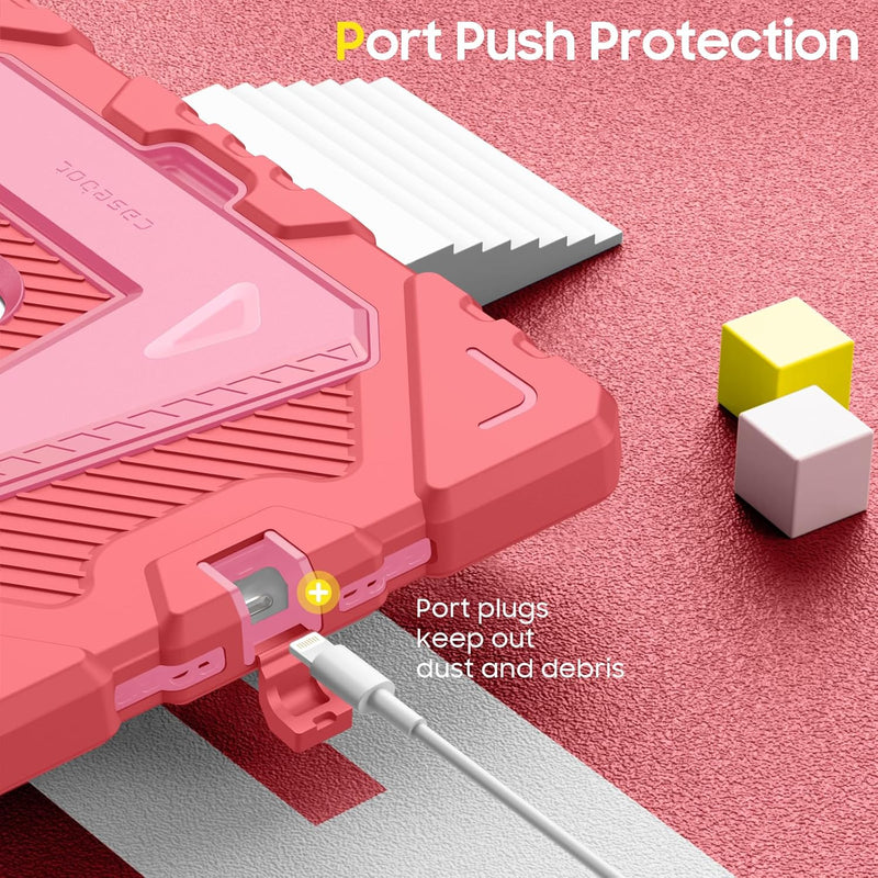 iPad 6th/5th Gen, iPad Air 2nd Gen Rugged Kickstand Case [3-Layer Protection] | Fintie