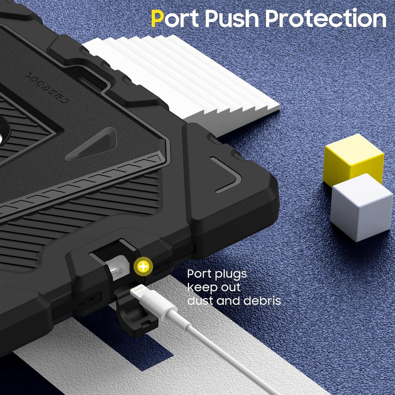 iPad 6th/5th Gen, iPad Air 2nd Gen Rugged Kickstand Case [3-Layer Protection] | Fintie