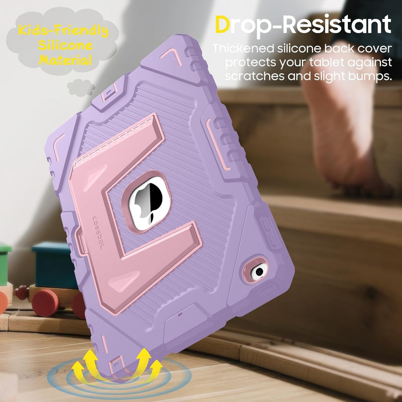 iPad 6th/5th Gen, iPad Air 2nd Gen Rugged Kickstand Case [3-Layer Protection] | Fintie