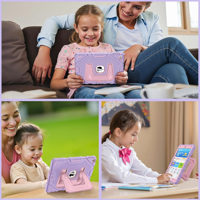 iPad 6th/5th Gen, iPad Air 2nd Gen Rugged Kickstand Case [3-Layer Protection] | Fintie