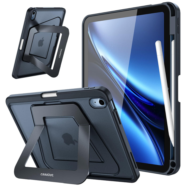 Fintie Shockproof Case for iPad 11th Gen (A16, 2025)/iPad 10th Gen, Slim Frosted Protective Cover with Multi-Angle Stand