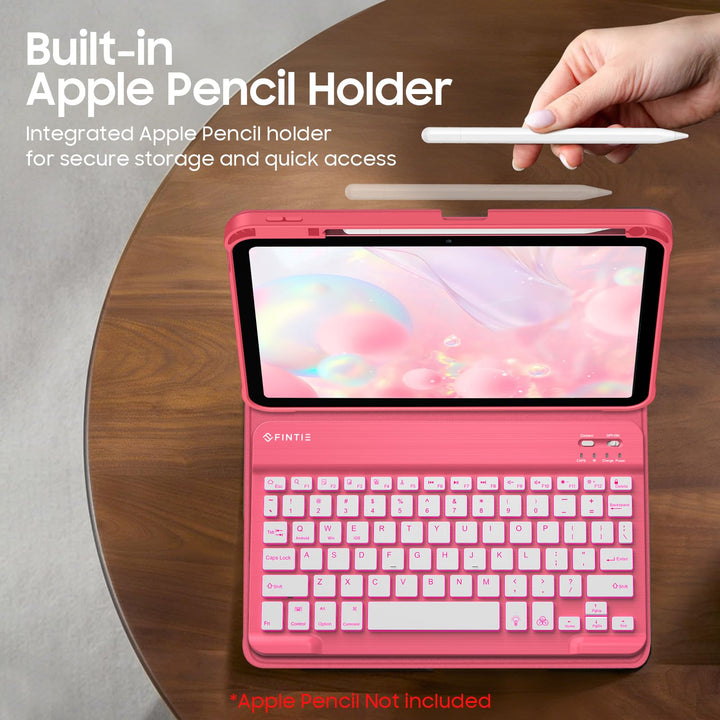 iPad A16 11-inch (2025)/iPad 10th Gen (2022) Backlit Keyboard Case