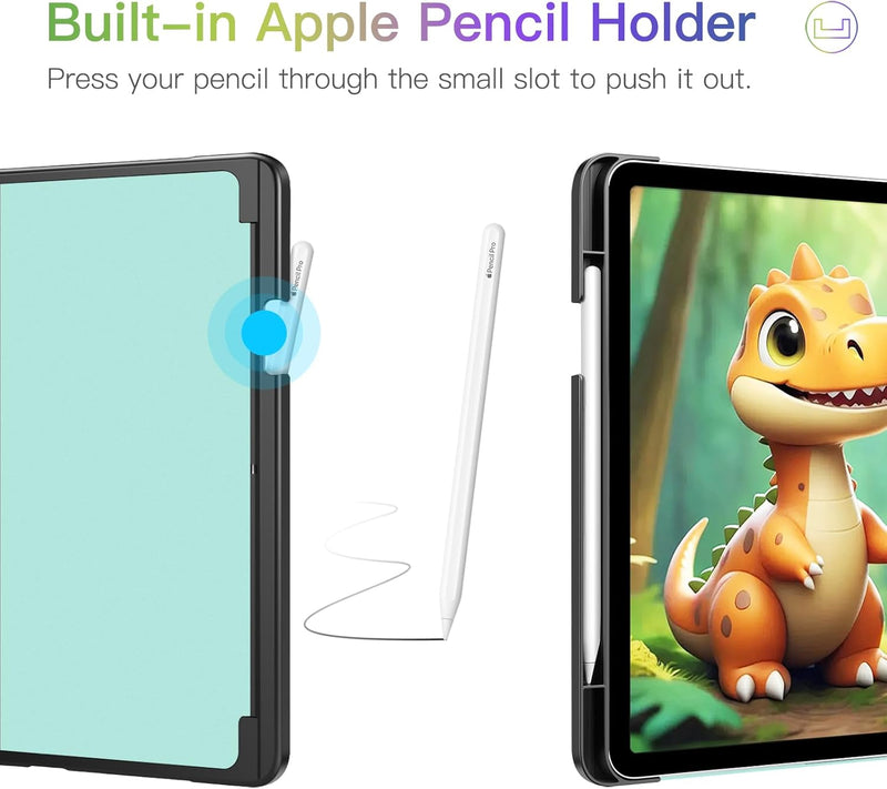 iPad Air 11" (M3 2025, M2 2024)/ iPad Air 5th/4th Gen (10.9") Multi-Angle Viewing Case | Fintie