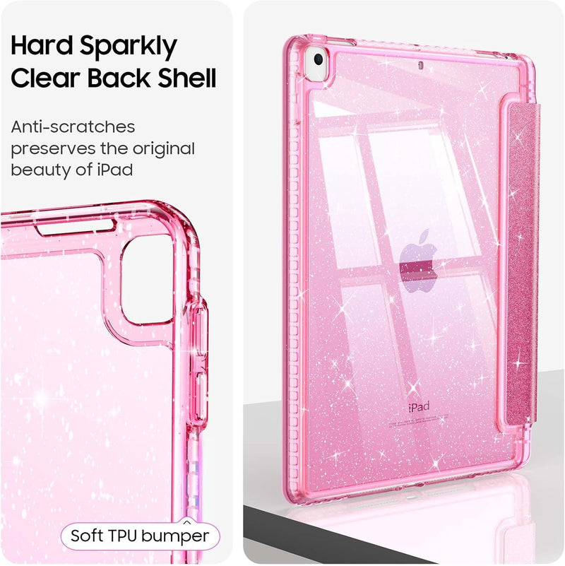 Slim Glittering Case for iPad 9th Gen, iPad 8th/7th Gen (10.2-inch) | Fintie
