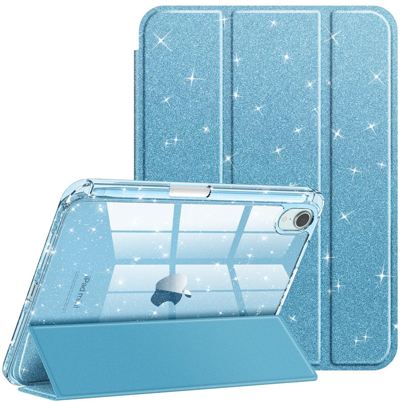 Glittering Slim Case for iPad Mini 7th Gen (A17 Pro)/iPad Mini 6th Gen 8.3" | Fintie