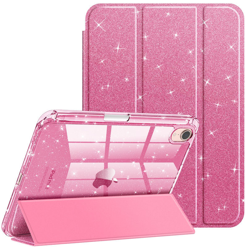 Glittering Slim Case for iPad Mini 7th Gen (A17 Pro)/iPad Mini 6th Gen 8.3" | Fintie