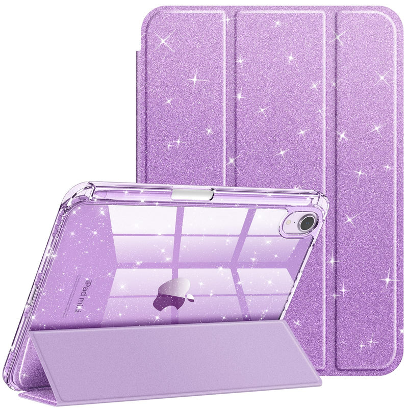 Glittering Slim Case for iPad Mini 7th Gen (A17 Pro)/iPad Mini 6th Gen 8.3" | Fintie