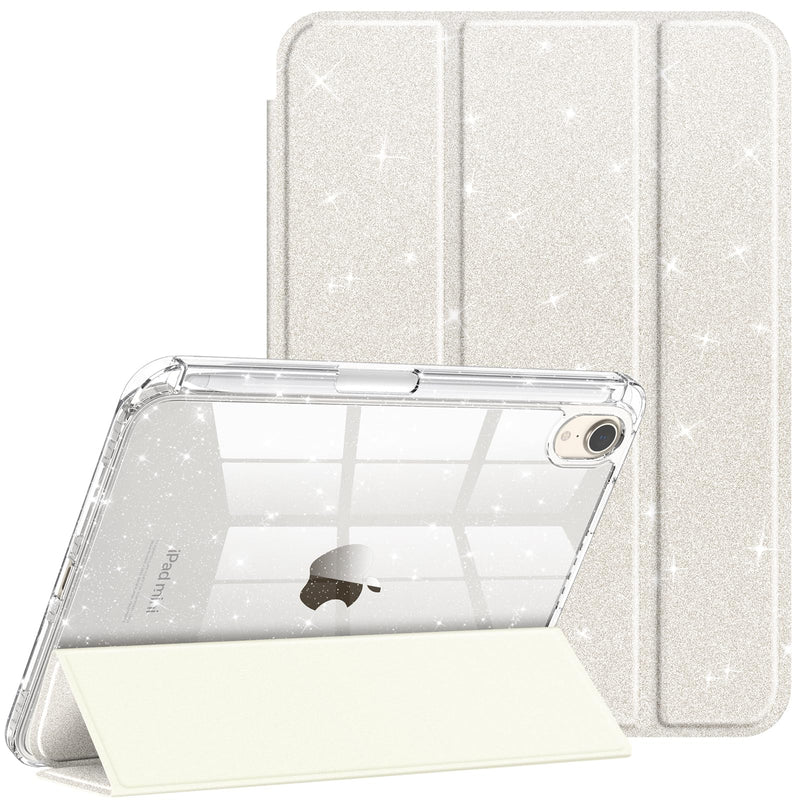 Glittering Slim Case for iPad Mini 7th Gen (A17 Pro)/iPad Mini 6th Gen 8.3" | Fintie