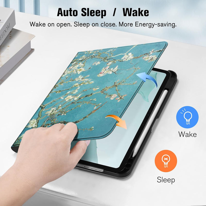 iPad Pro 11-Inch (M5/M4 Chip, 2025/2024) Slim Magnetic Stand Case | Fintie