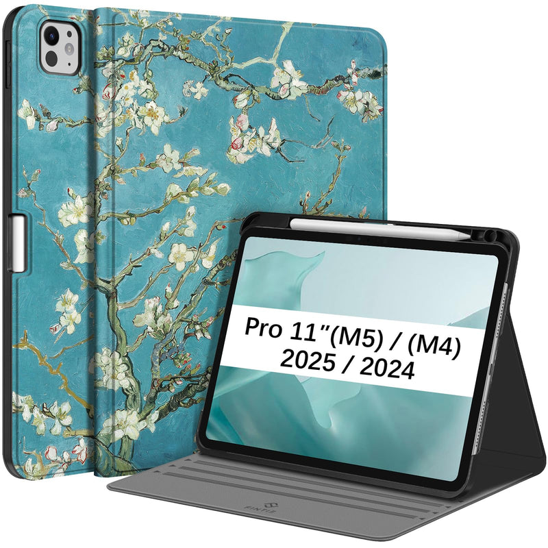 iPad Pro 11-Inch (M5/M4 Chip, 2025/2024) Slim Magnetic Stand Case | Fintie
