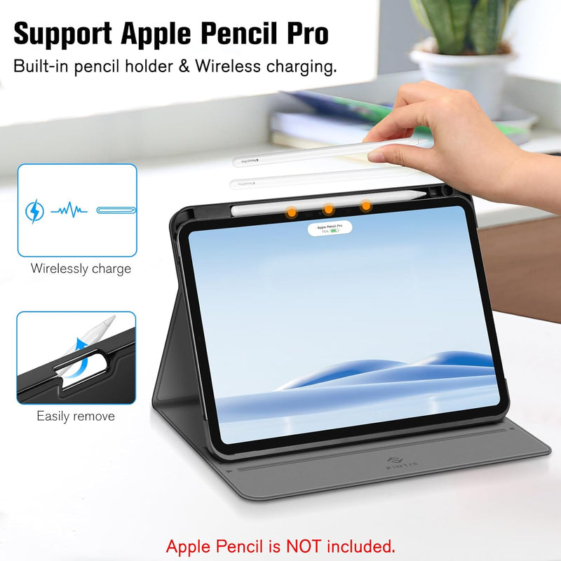 iPad Pro 11-Inch (M5/M4 Chip, 2025/2024) Slim Magnetic Stand Case | Fintie