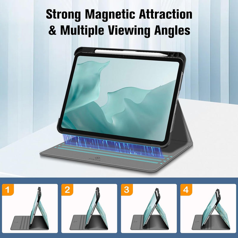 iPad Pro 11-Inch (M5/M4 Chip, 2025/2024) Slim Magnetic Stand Case | Fintie