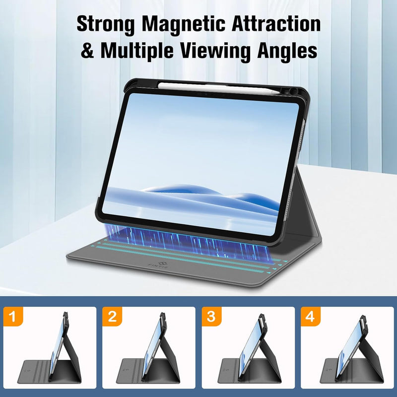 iPad Pro 11-Inch (M5/M4 Chip, 2025/2024) Slim Magnetic Stand Case | Fintie