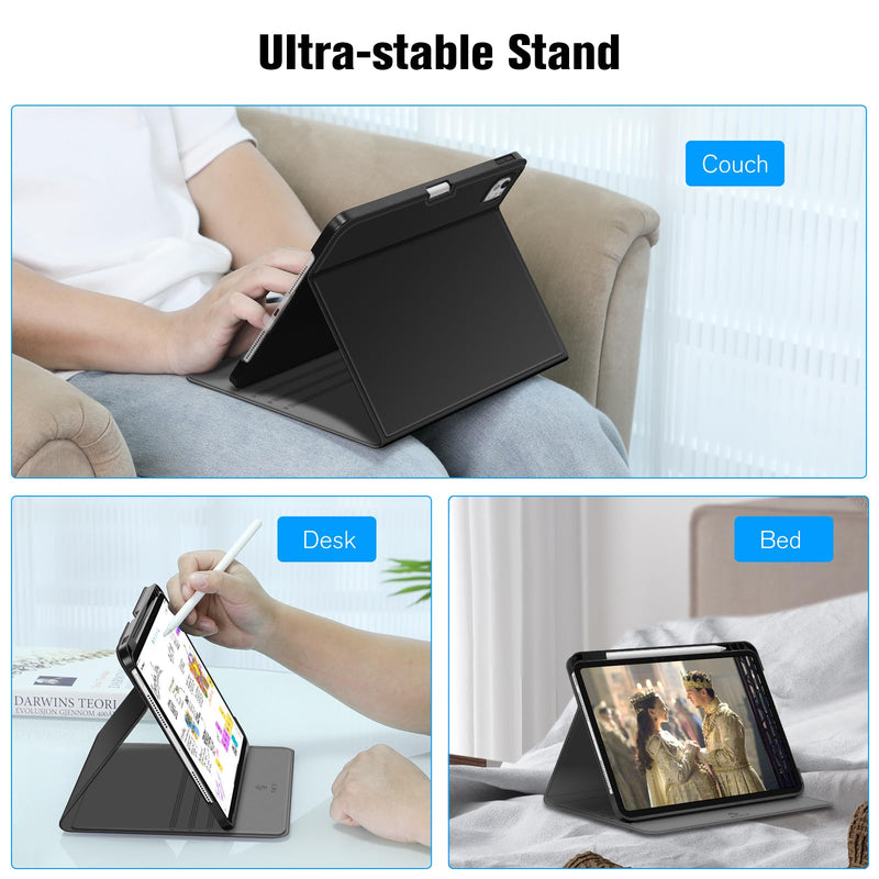 iPad Pro 11-Inch (M5/M4 Chip, 2025/2024) Slim Magnetic Stand Case | Fintie