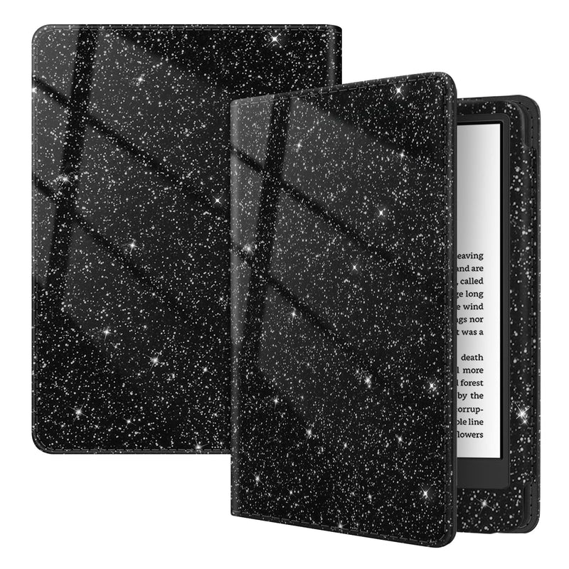 Kindle (11th Gen 2024/2022) Book-Style Vegan Leather Cover | Fintie