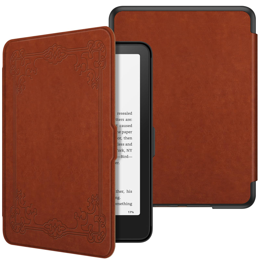 Kindle Paperwhite 7-Inch (12th Gen, 2024)/Kindle Colorsoft 2024 Slim PU  Leather Case | Fintie