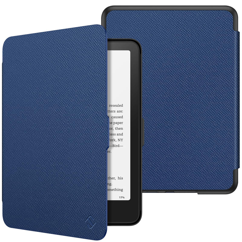 Kindle Paperwhite 7-Inch (12th Gen, 2024)/Kindle Colorsoft 2024 Slim PU Leather Case | Fintie