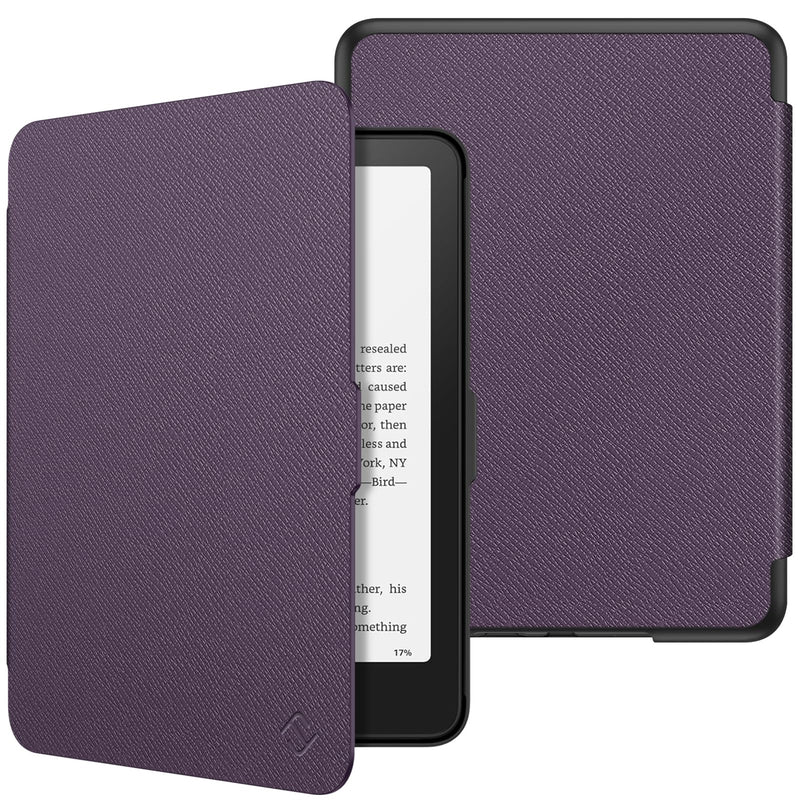 Kindle Paperwhite 7-Inch (12th Gen, 2024)/Kindle Colorsoft 2024 Slim PU Leather Case | Fintie