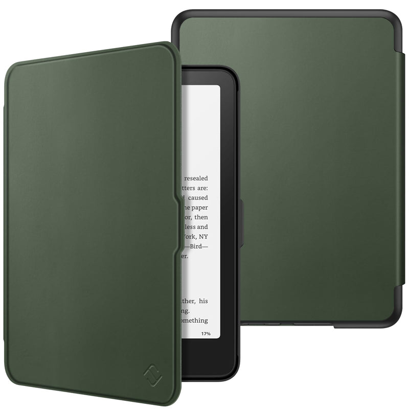Kindle Paperwhite 7-Inch (12th Gen, 2024)/Kindle Colorsoft 2024 Slim PU Leather Case | Fintie