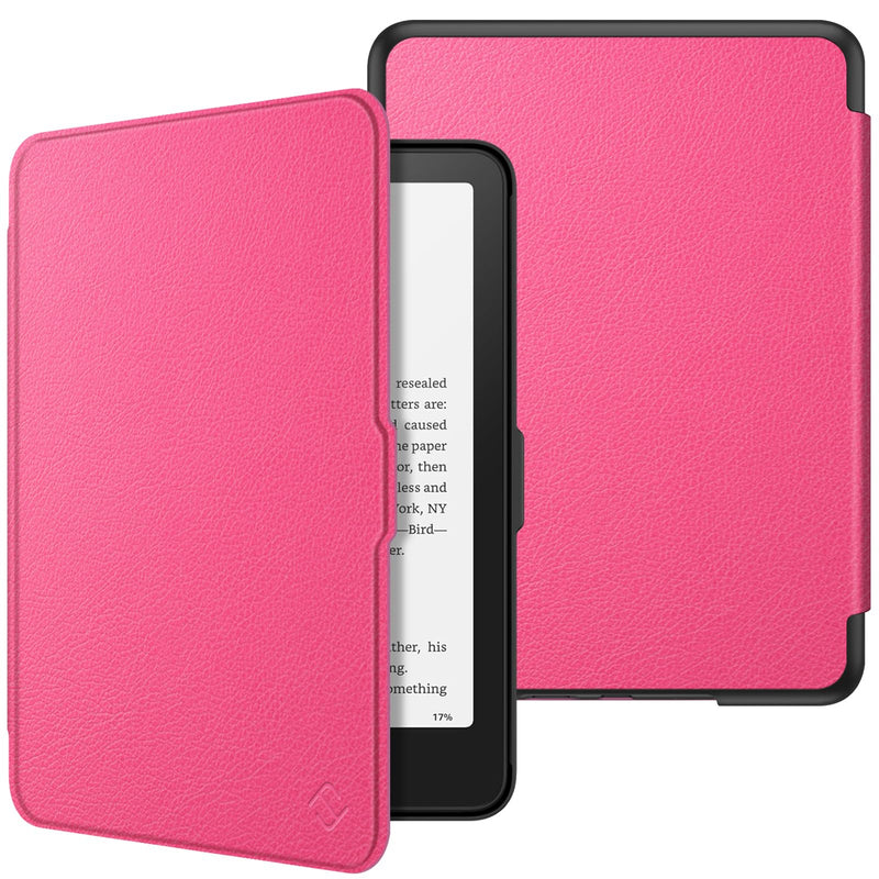 Kindle Paperwhite 7-Inch (12th Gen, 2024)/Kindle Colorsoft 2024 Slim PU Leather Case | Fintie