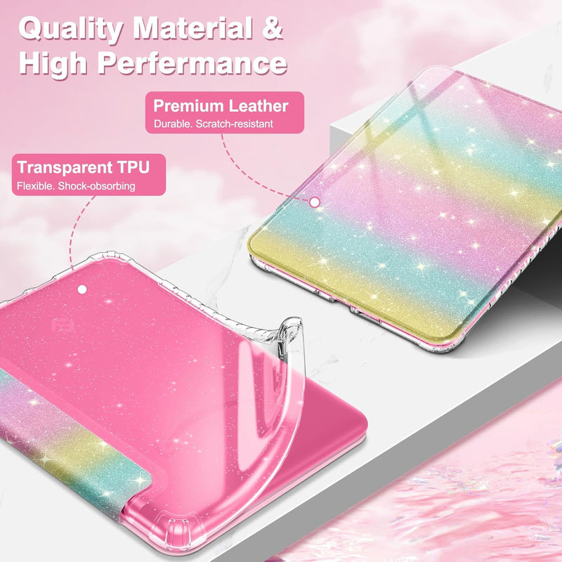 Kindle Paperwhite 7-inch (2024)/Kindle Colorsoft 2024 Slim Case with Clear Soft TPU Back | Fintie