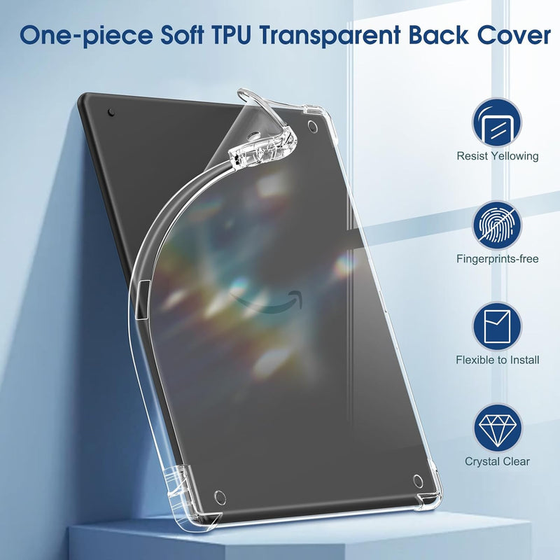 Kindle Scribe (2024/2022) Clear Back Cover | Fintie