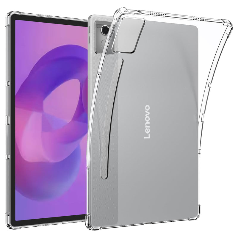 Lenovo Idea Tab Pro 12.7-inch (TB-373FU/ TB-375FC) 2025 Clear Back Cover, Anti-Scratch | Fintie