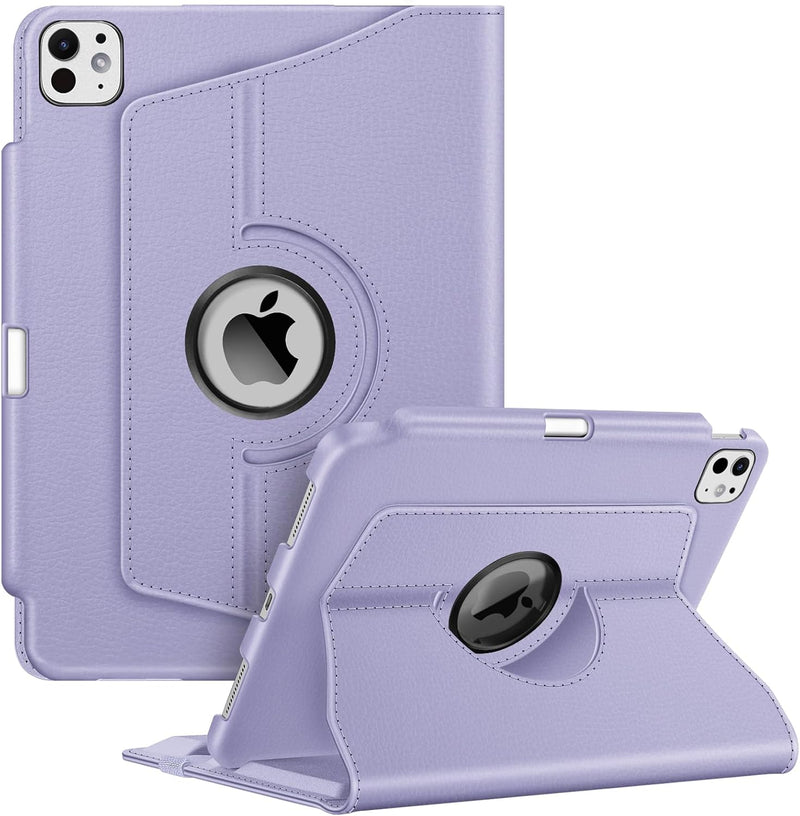 iPad Pro 11-inch 2024 (M4 chip) 360-Degree Swiveling Stand Case | Fintie