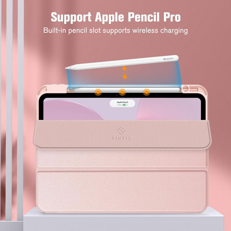 Apple Pencil Pro gets magnetical and wireless charging with Fintie case on