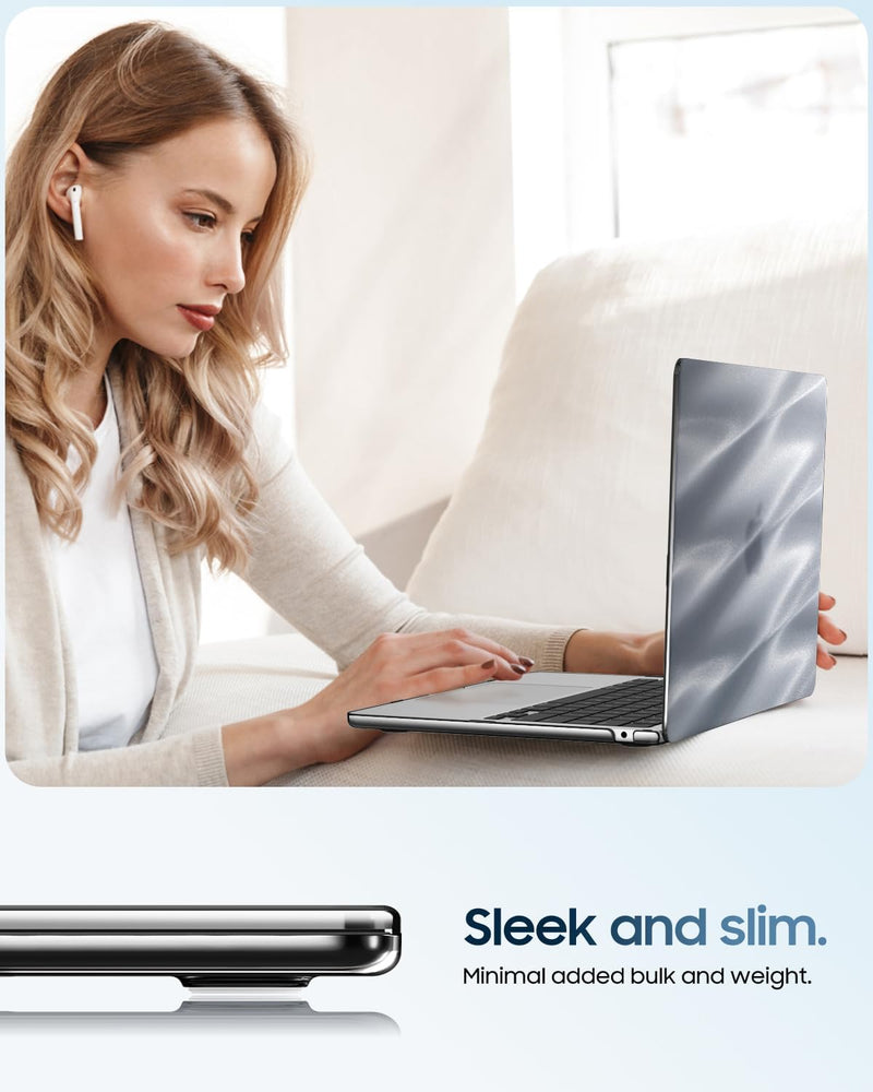 MacBook Air 13.6" M4/M3/M2 Chip (Model A3240/A3113/A2681, 2025/2024/2022) Hard Shell Case | Fintie