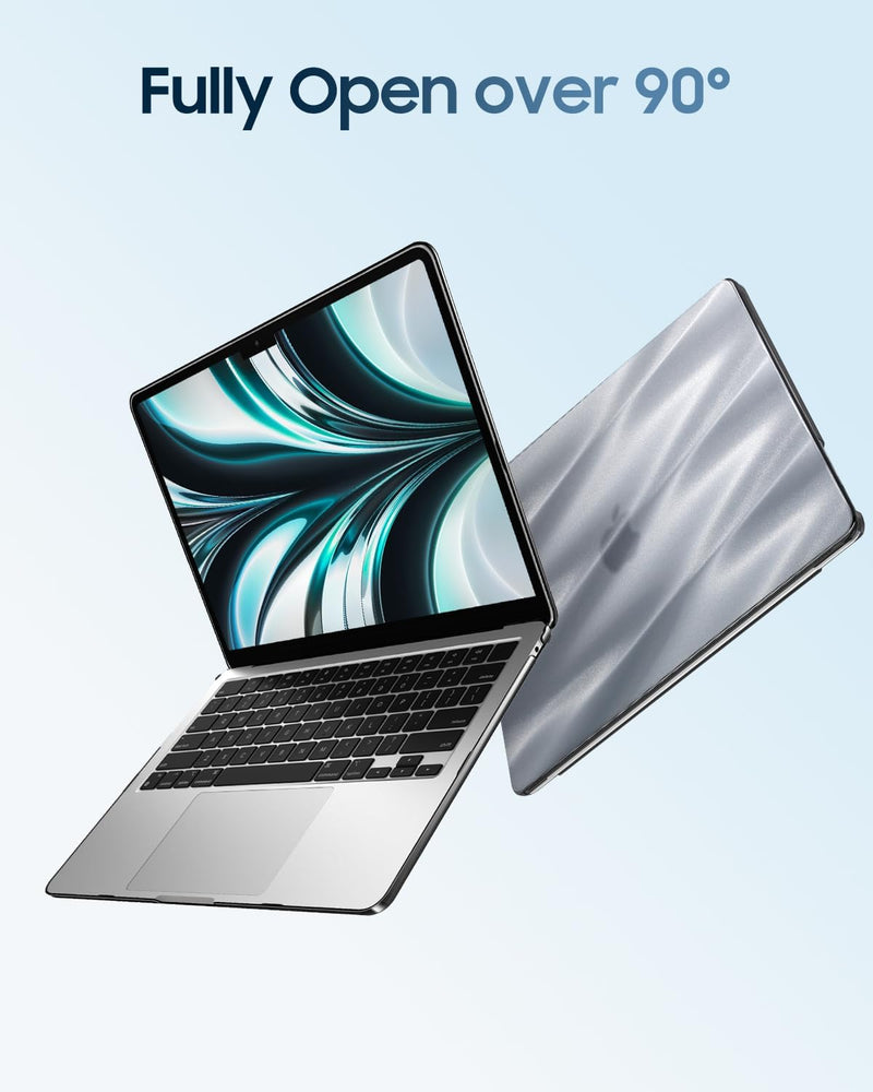 MacBook Air 13.6" M4/M3/M2 Chip (Model A3240/A3113/A2681, 2025/2024/2022) Hard Shell Case | Fintie