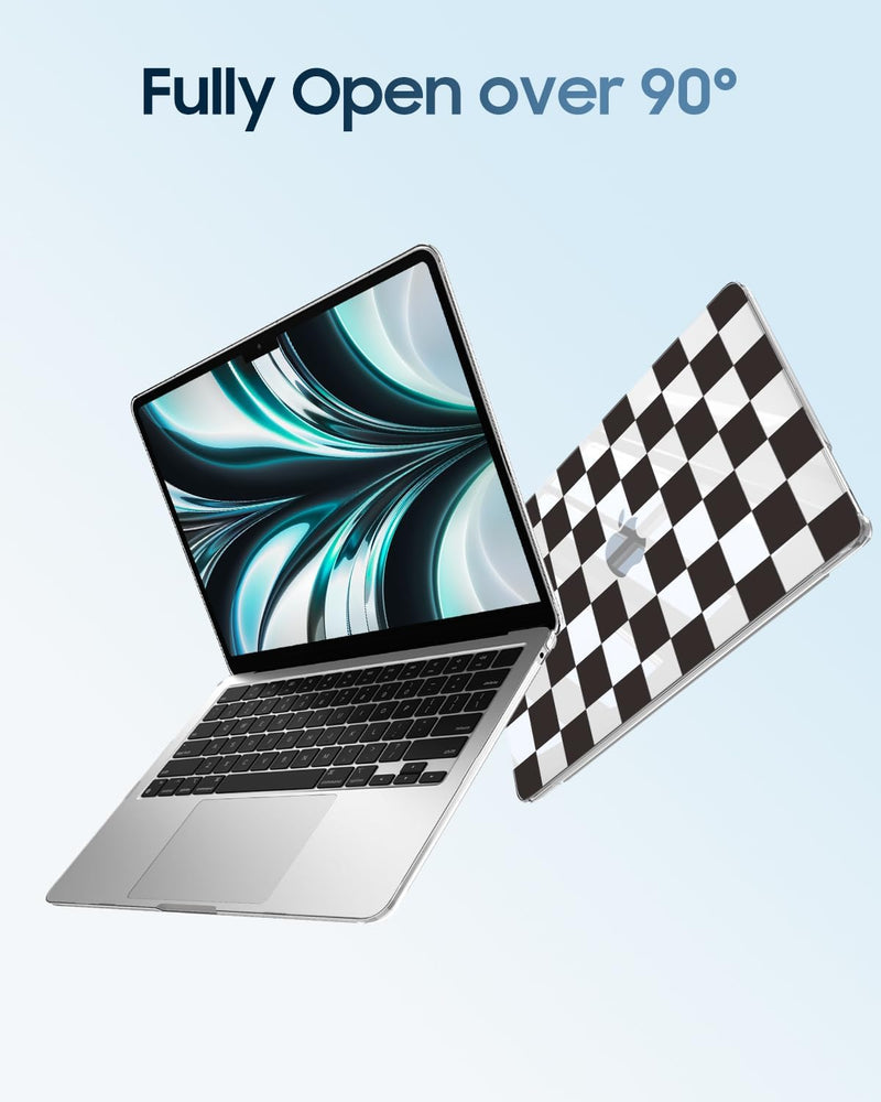 MacBook Air 13.6" M4/M3/M2 Chip (Model A3240/A3113/A2681, 2025/2024/2022) Hard Shell Case | Fintie