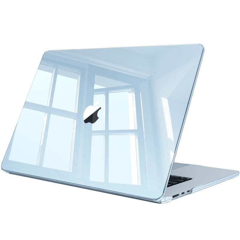 MacBook Air 15 Inch M4/M3/M2 Chip (A3241/A3114/A2941) Protective Snap-On Hard Shell Case | Fintie