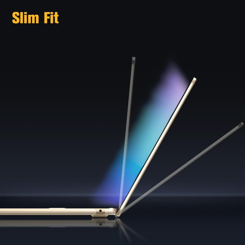 MacBook Air 13.6" M4/M3/M2 Chip (2025/2024/2022) Slim Matte Case | Fintie