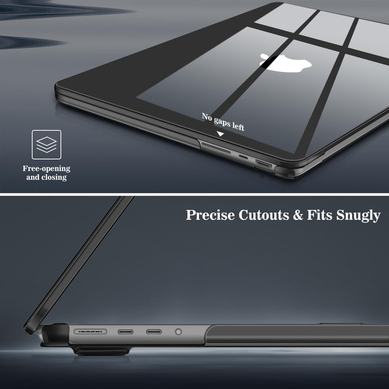 MacBook Pro 14 Inch (M4/M3/M2/M1 Chip, 2024/2023/2021) Snap-On HardShell Case | Fintie