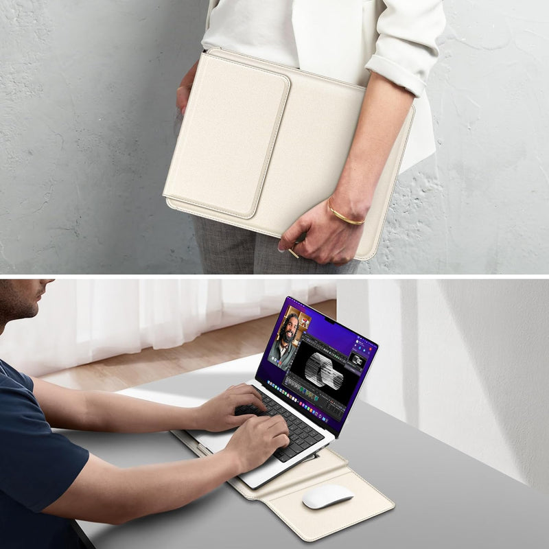 MacBook Air 13.6 M4/M3/M2 Chip (A3240/A3113/A2681) / MacBook Pro 14 M4/M3/M2/M1 Chip Sleeve Case | Fintie