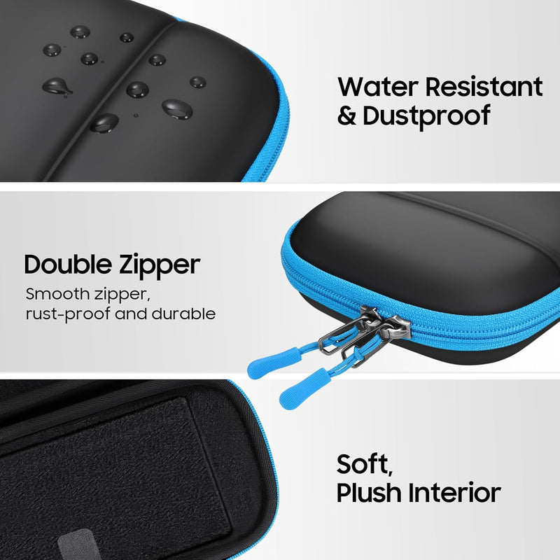 Nintendo Switch 2 (2025) Slim Carrying Case, Hard Shell Protective Case w/10 Game Card Slots | Fintie