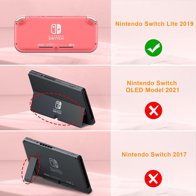 Nintendo Switch Lite 2019 Case with 2 Game Card Slots | Fintie