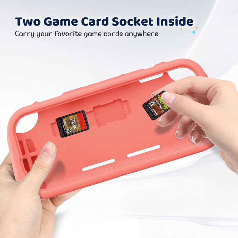 Nintendo Switch Lite 2019 Case with 2 Game Card Slots | Fintie