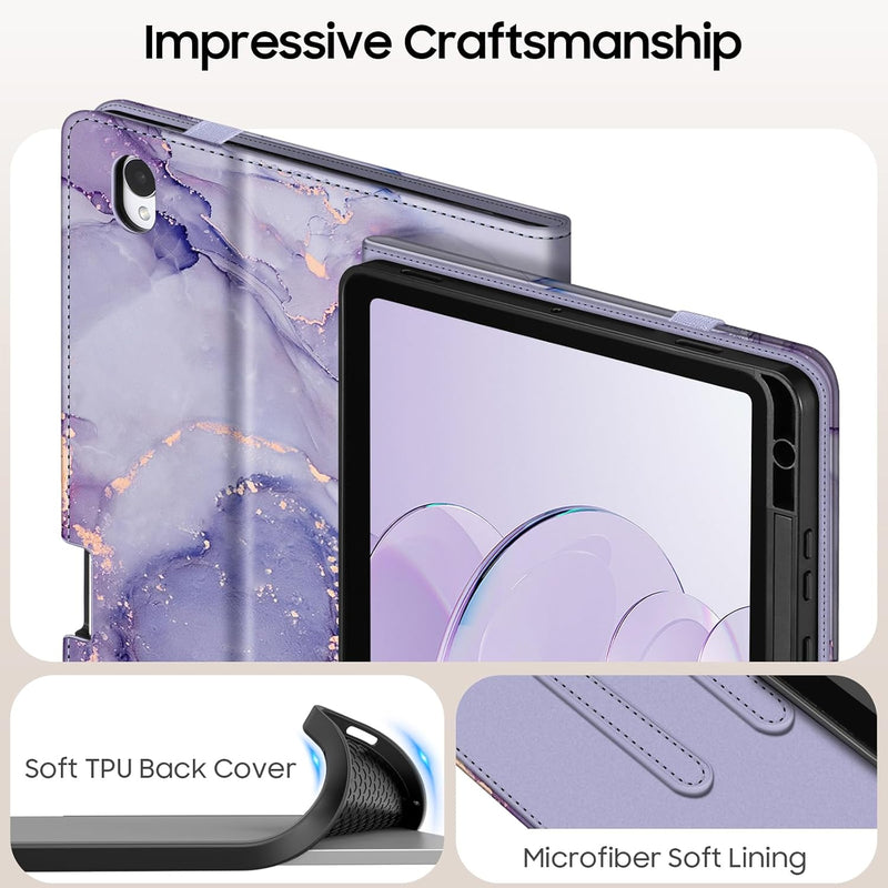 Galaxy Tab S11 5G (SM-X730/SM-X736B) 2025 Multi-Angle Viewing Case with Soft TPU Back | Fintie
