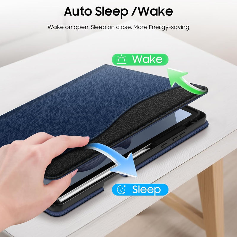 Galaxy Tab S11 5G (SM-X730/SM-X736B) 2025 Multi-Angle Viewing Case with Soft TPU Back | Fintie