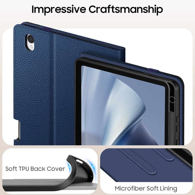 Galaxy Tab S11 5G (SM-X730/SM-X736B) 2025 Multi-Angle Viewing Case with Soft TPU Back | Fintie
