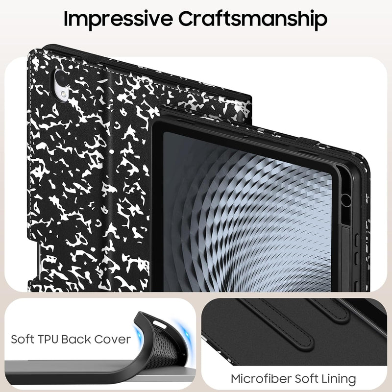 Galaxy Tab S11 5G (SM-X730/SM-X736B) 2025 Multi-Angle Viewing Case with Soft TPU Back | Fintie