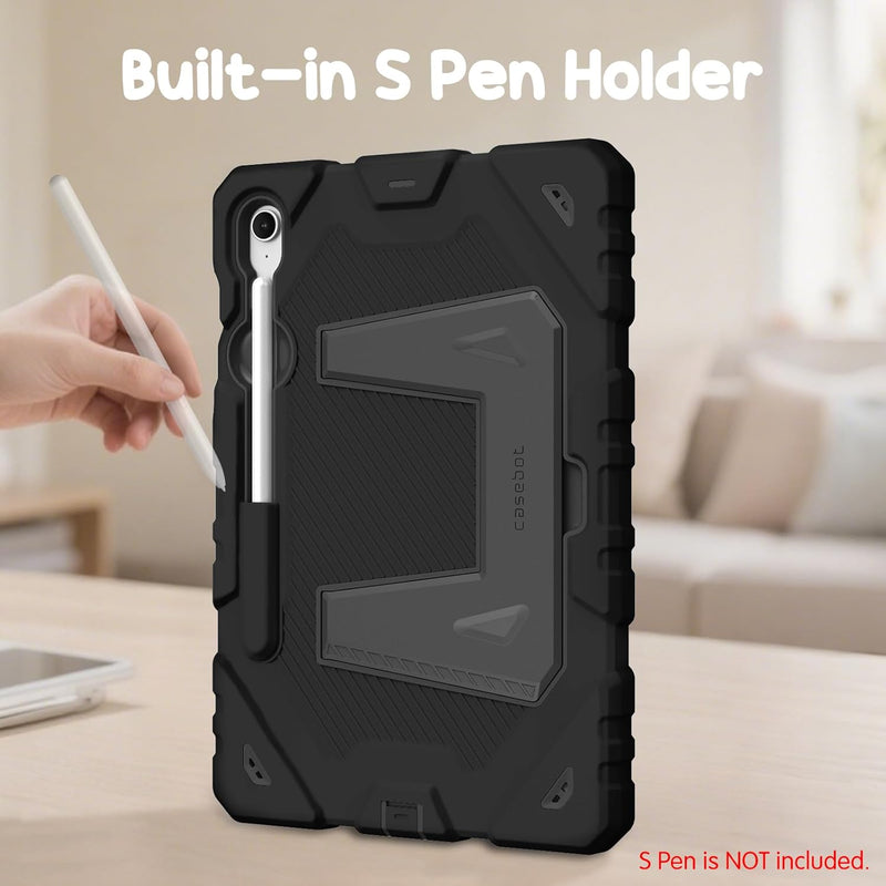 Galaxy Tab S10 Lite 2025/Tab S10 FE 5G 2025/Tab S9 FE 5G/Tab S9 11-inch Kid-Friendly Case with Kickstand | Fintie