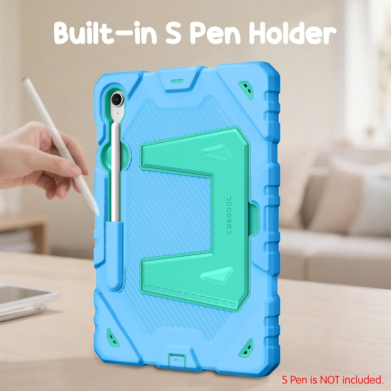 Galaxy Tab S10 Lite 2025/Tab S10 FE 5G 2025/Tab S9 FE 5G/Tab S9 11-inch Kid-Friendly Case with Kickstand | Fintie